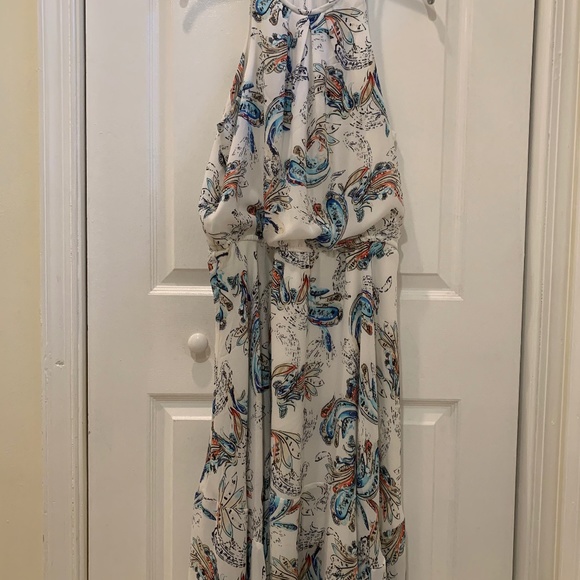 White House Black Market midi flare dress - Picture 1 of 3